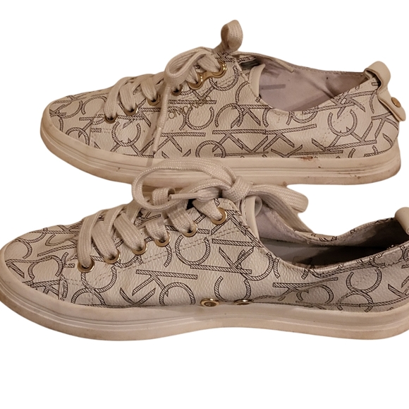 Calvin Klein Michaela 2 Sneakers WOMEN'S Logo Low Top Shoes - Picture 4 of 8